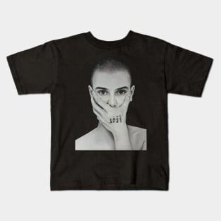 Sinéad O'Connor,Pencil Style Kids T-Shirt